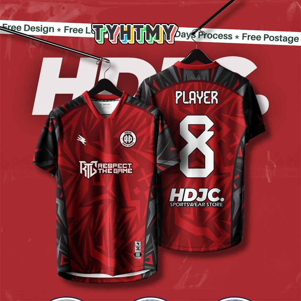 Camisa De Futebol De Microfibra Respirável-Personalize Com Nomes Para Esportes Ao Ar Livre Masculinos