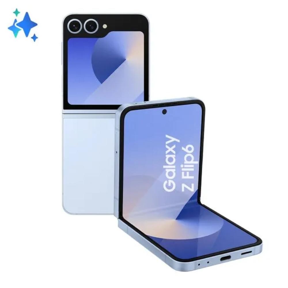 Usado: Galaxy Z Flip6 512GB Azul Excelente - Trocafy - Samsung