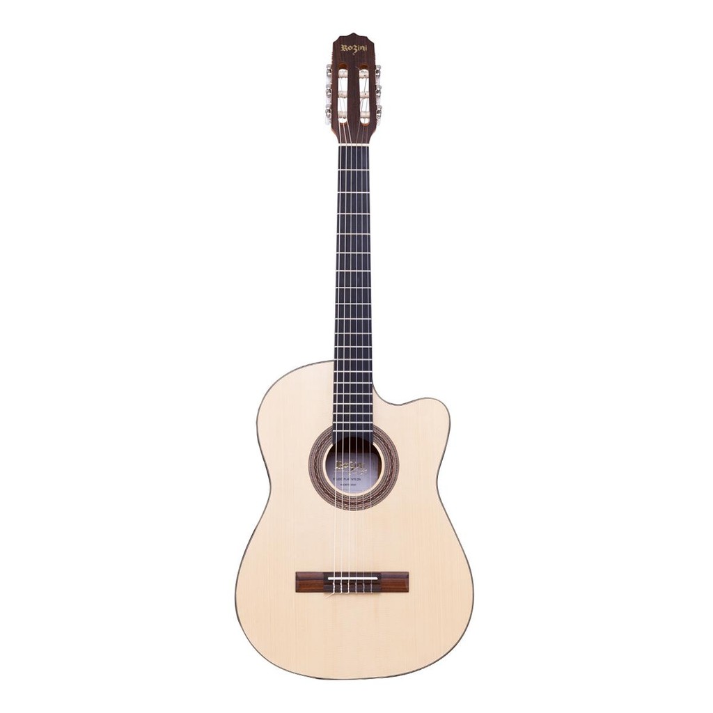 VIOLAO ROZINI STUDIO ATIVO FOSCO LOURO PRETO RX515BTFCTLP