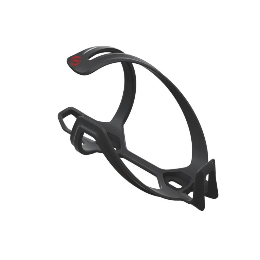 Suporte de Garrafa Syncros Tailor Cage Carbon Esq Prt/Verm