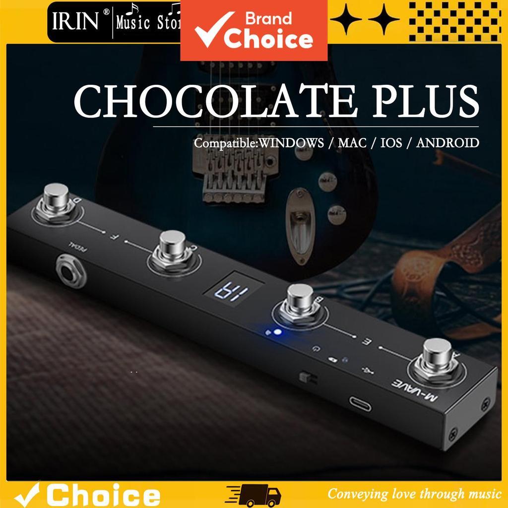 M-VAVE CHOCOLATE PLUS MIDI Pedal Controladora Bluetooth Flipper Controlador Pro Teclado 4 Botões Foot Switch