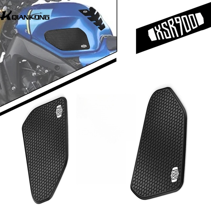Adesivos Laterais Antiderrapantes Para Tanque De Combustível , Decalque Joelho De Gás , Yamaha xsr900 2022 2023 , Estilo