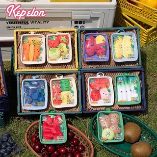 Genuíno Peipeilong frutas vegetais prato boneca de pelúcia cereja milho tomate Kiwi morango cebola verde titular do cart