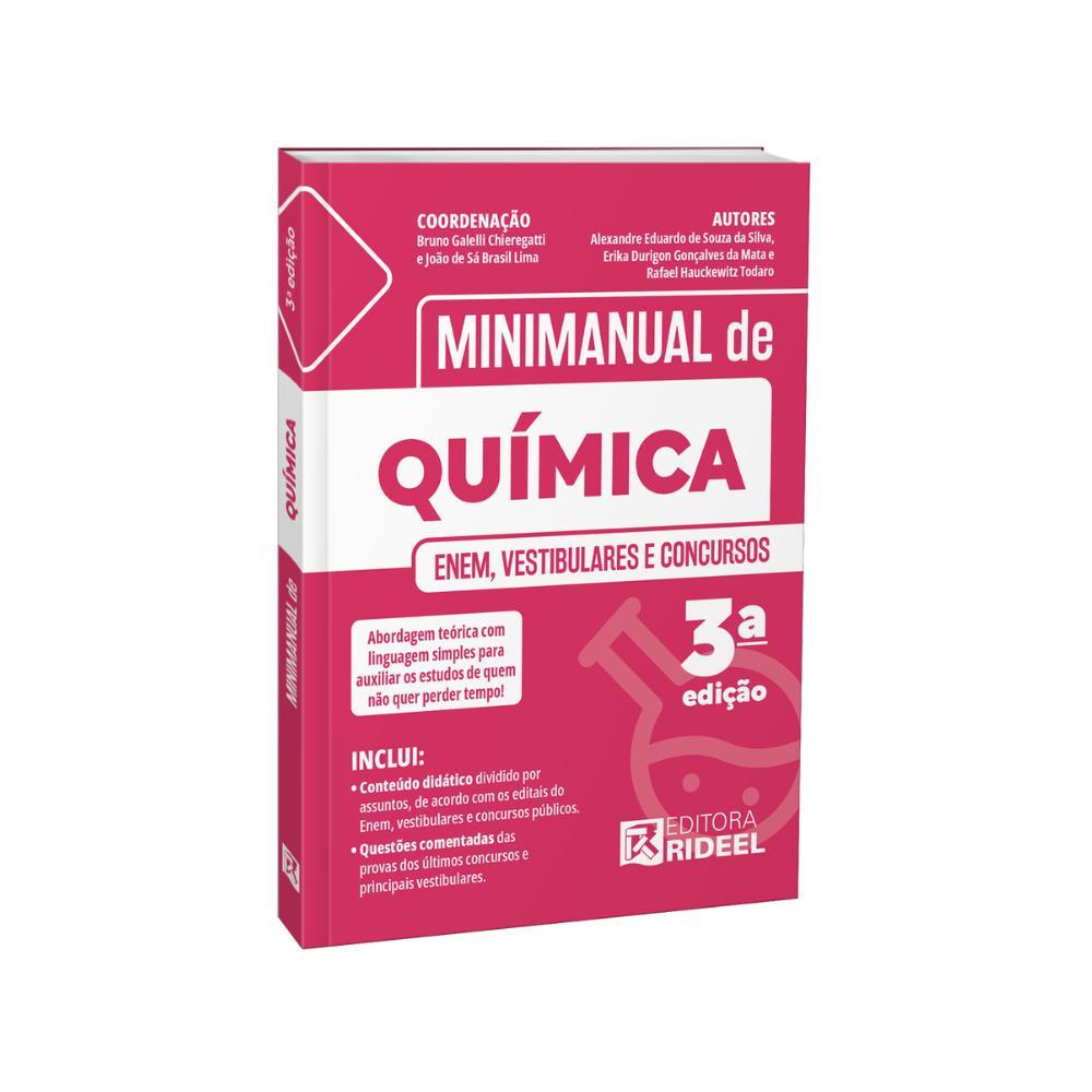 Imagem Minimanual de Química - Enem, vestibulares e concursos