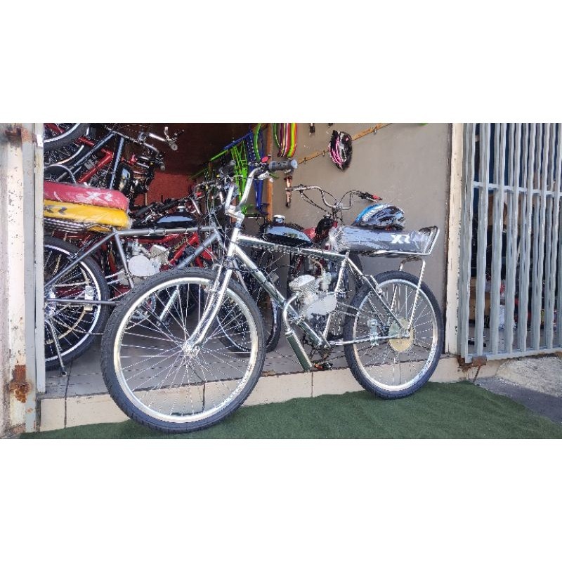 bicicleta motorizada 80 cilindradas alligator japonês S