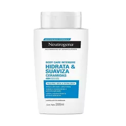 Hidratante Neutrogena Body Care Intensive Hidrata Suaviza 200ml