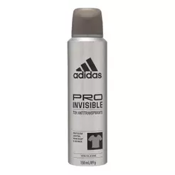 Desodorante Adidas Aerosol Masculino Invisible 150ml