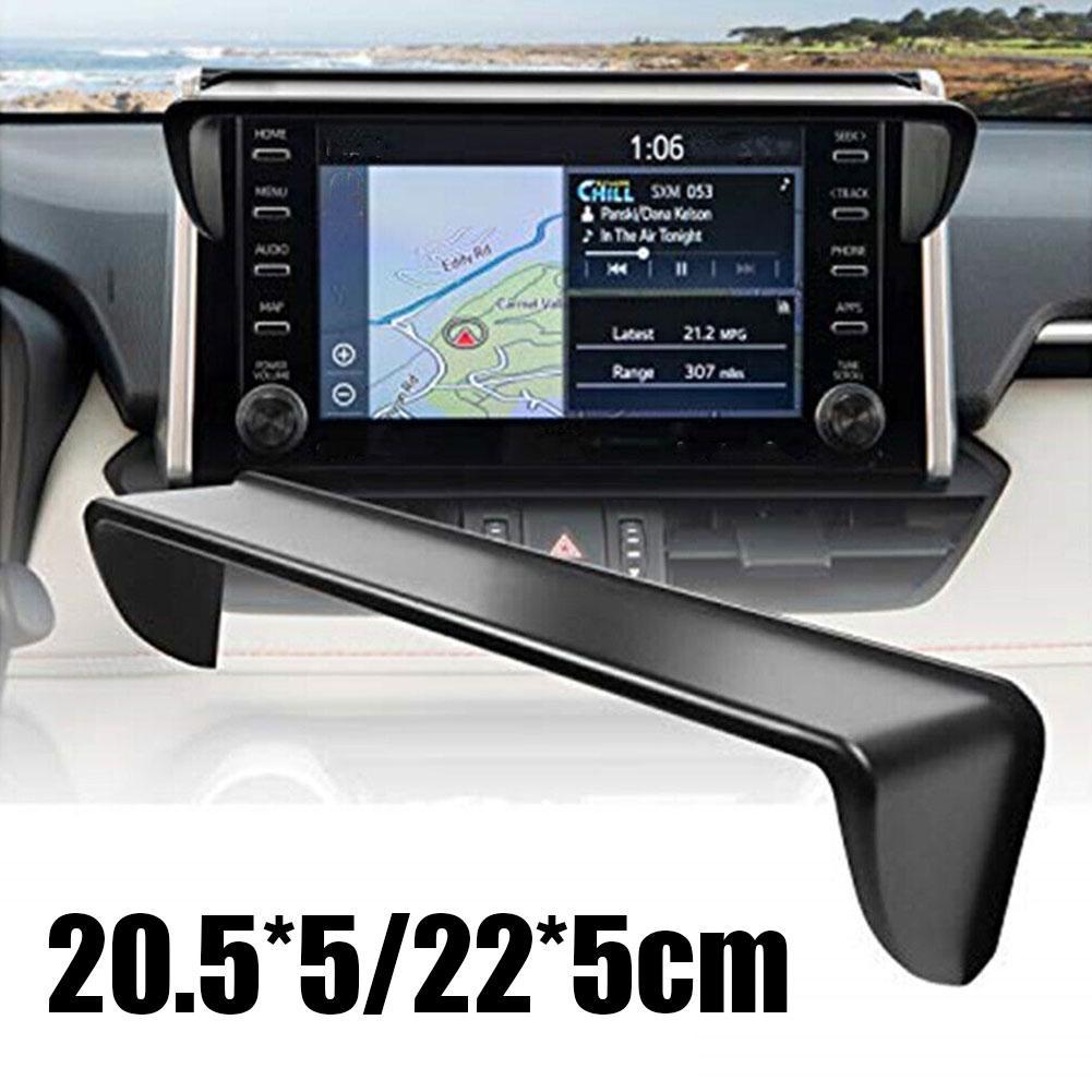Visor Solar De Rádio Para Painel De Carro Antirreflexo De 20.5/22 Cm , Navegação GPS , Capa De Acessório De Capô