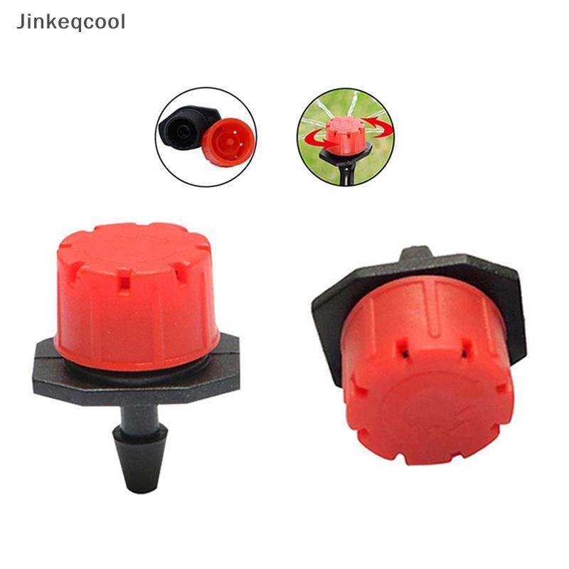 Jqbr 50 Pçs Gotejadores De Irrigação Sprinklers Ajustável Cabeça Conta-Gotas Água Sprinkler Fluxo Jardim Sistema QDD