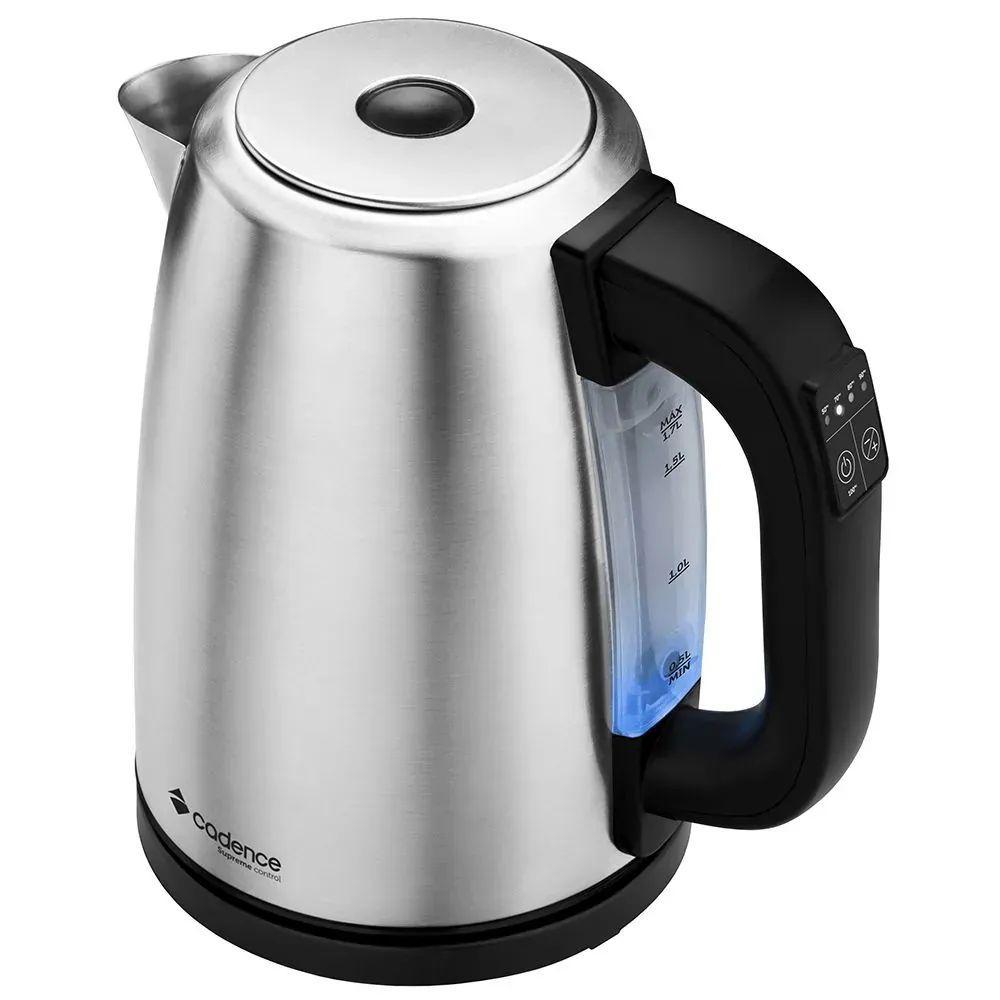 Chaleira Elétrica Cadence CEL505 1.7L Inox 220V · foto 2