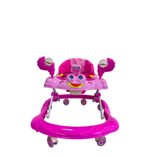 Andador Bebe Rosa Carrinho Apoio Segurança Desenvolvimento Infantil