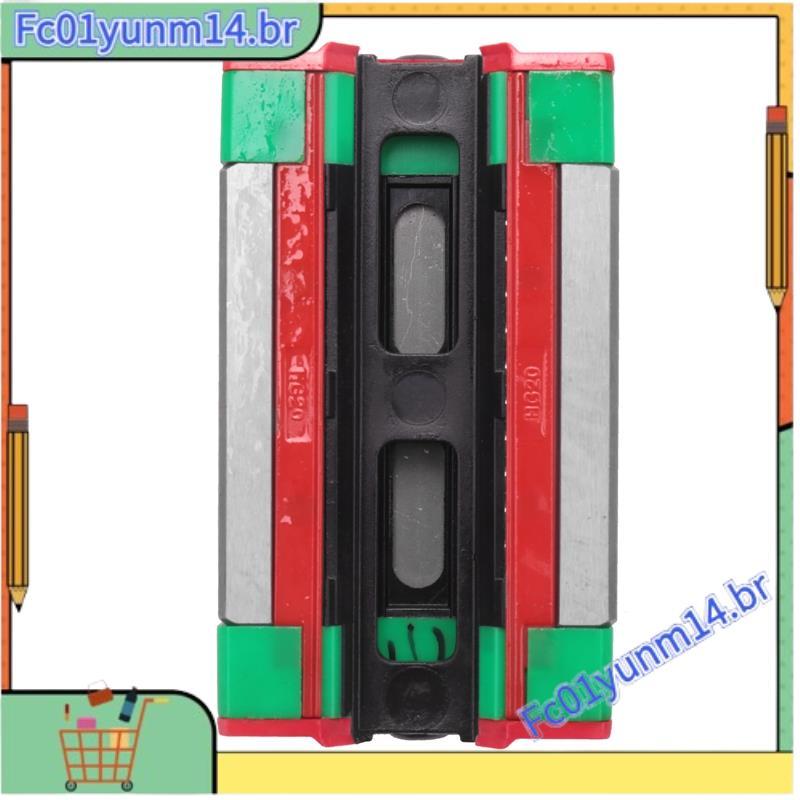 Bloco De Guia De Trilho Linear De Aço HGH20CA 20Mm Para Equipamentos De Fabricação De Peças De Máquinas CNC