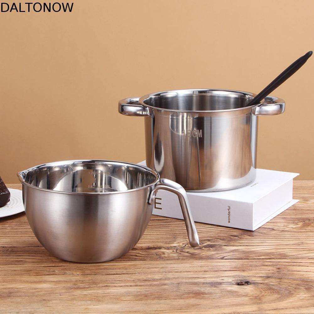 Conjunto De Pote De Derretimento De Chocolate DALTONOW , Com Panela De Caldeira Dupla De Aço Inoxidável 304 Em Escala ,