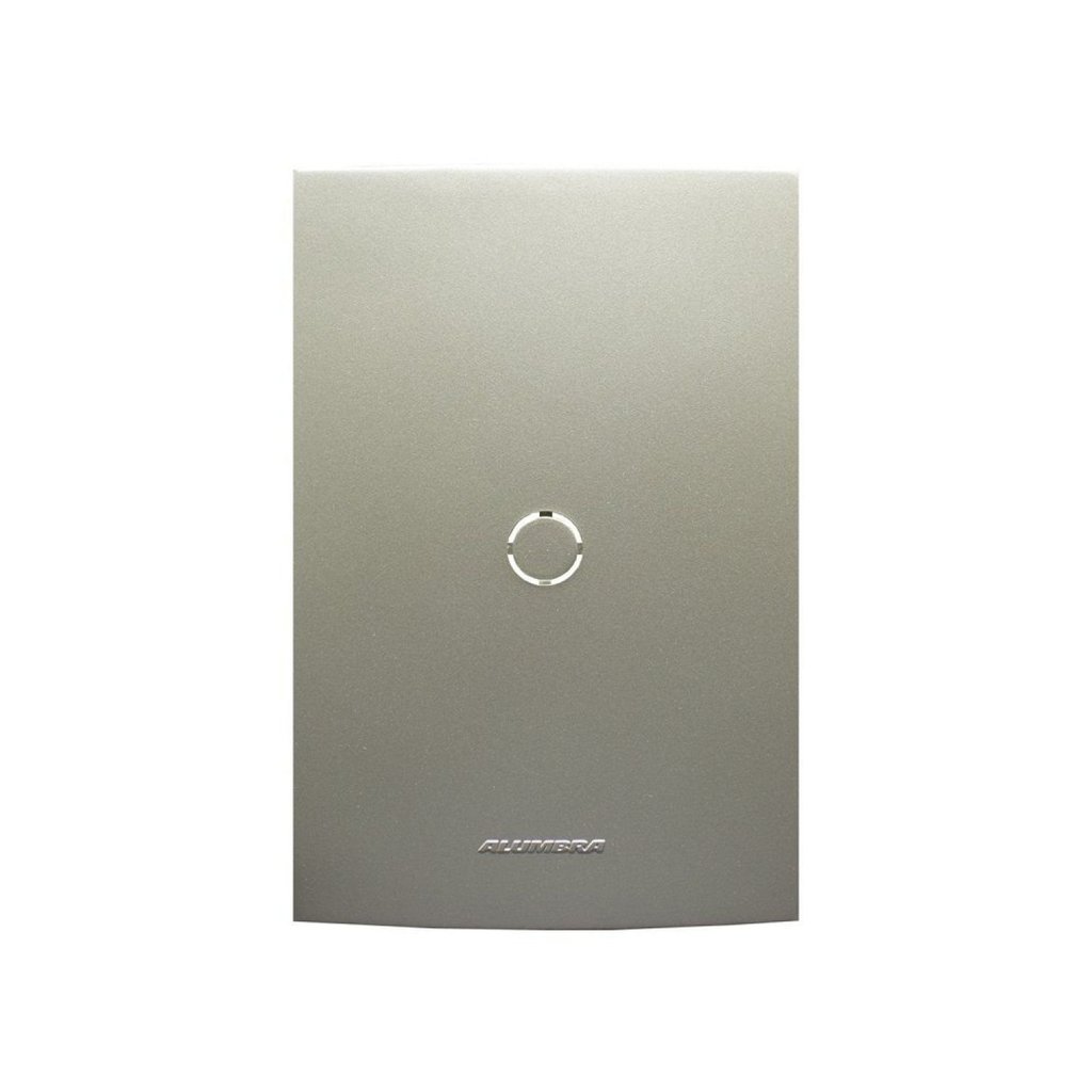 Placa 4X2 com Suporte Para Cega Saída De Fio Inova Pro Class Alumbra Champagne