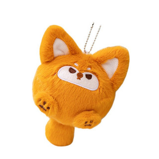 Super Macio Toque Alívio Do Estresse Espremer Bola Brinquedo De Pelúcia Panda Cão Urso Boneca Mini Chaveiro Saco Pingent