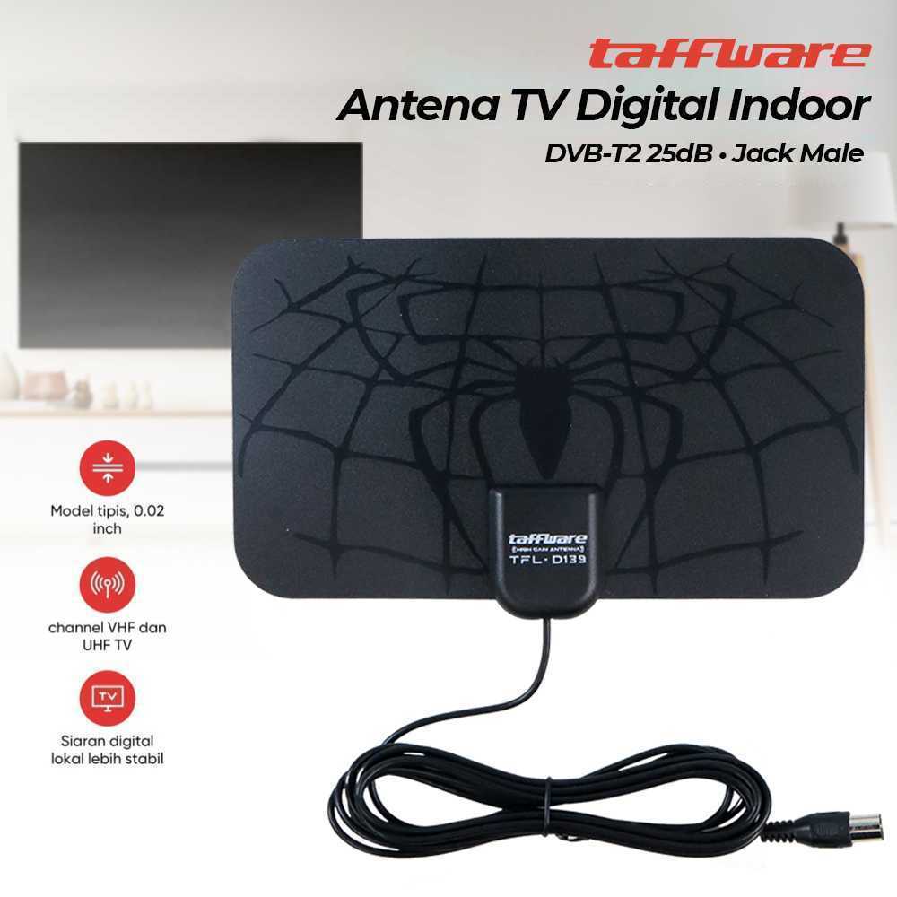 Antena Digital Interna Portátil Taffware TV Digital Sinal Aberto de TV Ótima recepção HDTV  4k televisão