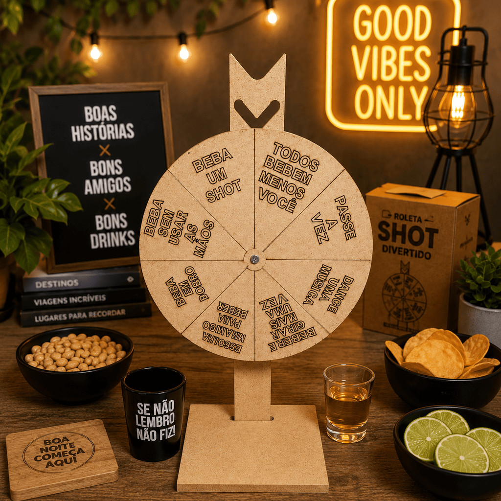 roleta roda shot vira virou novidade promoção Jogo Roda Shot Roleta Tequila Beber Roleta Drink Shot