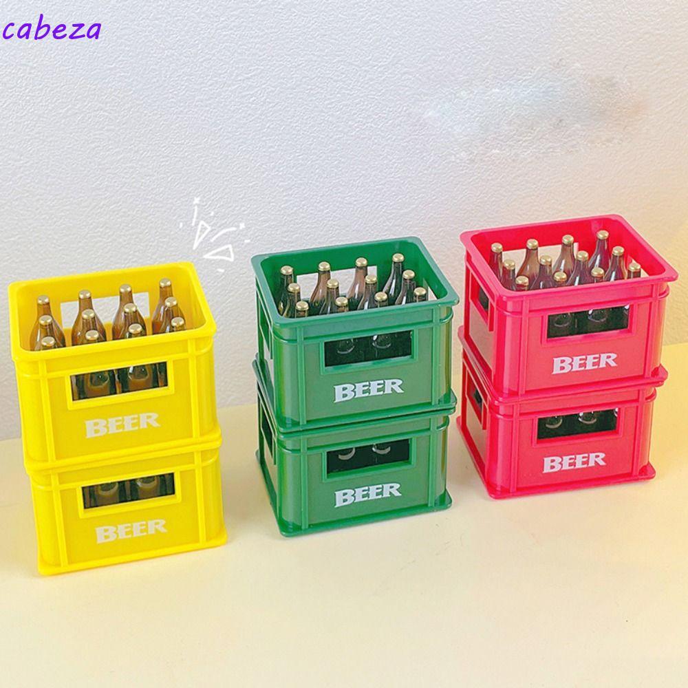 Abridor De Garrafas CABEZA , Bebidas Em Forma De Caixa De Cerveja De Plástico Portátil , Adesivo Criativo Para Geladeira