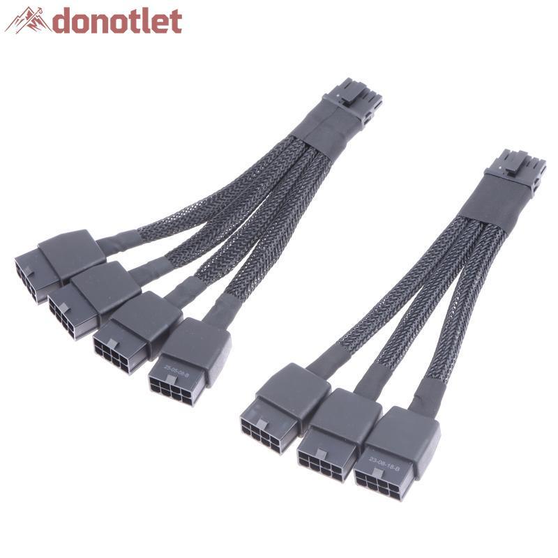 Donotlet Adaptador De Cabo De Placa Gráfica Estável 8 Pinos A 16 Para RTX4070 RTX4070Ti Fio De Alimentação Flexível Plac