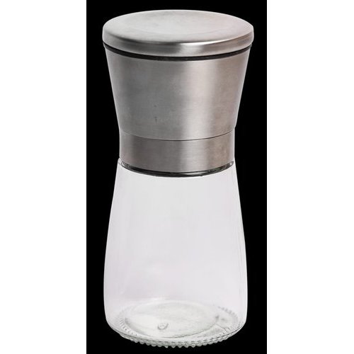 Moedor Pimenta Manual Capacidade 165ml Porta Temperos Ervas Especiarias Ajustavel Design Compacto Pratico Cozinha