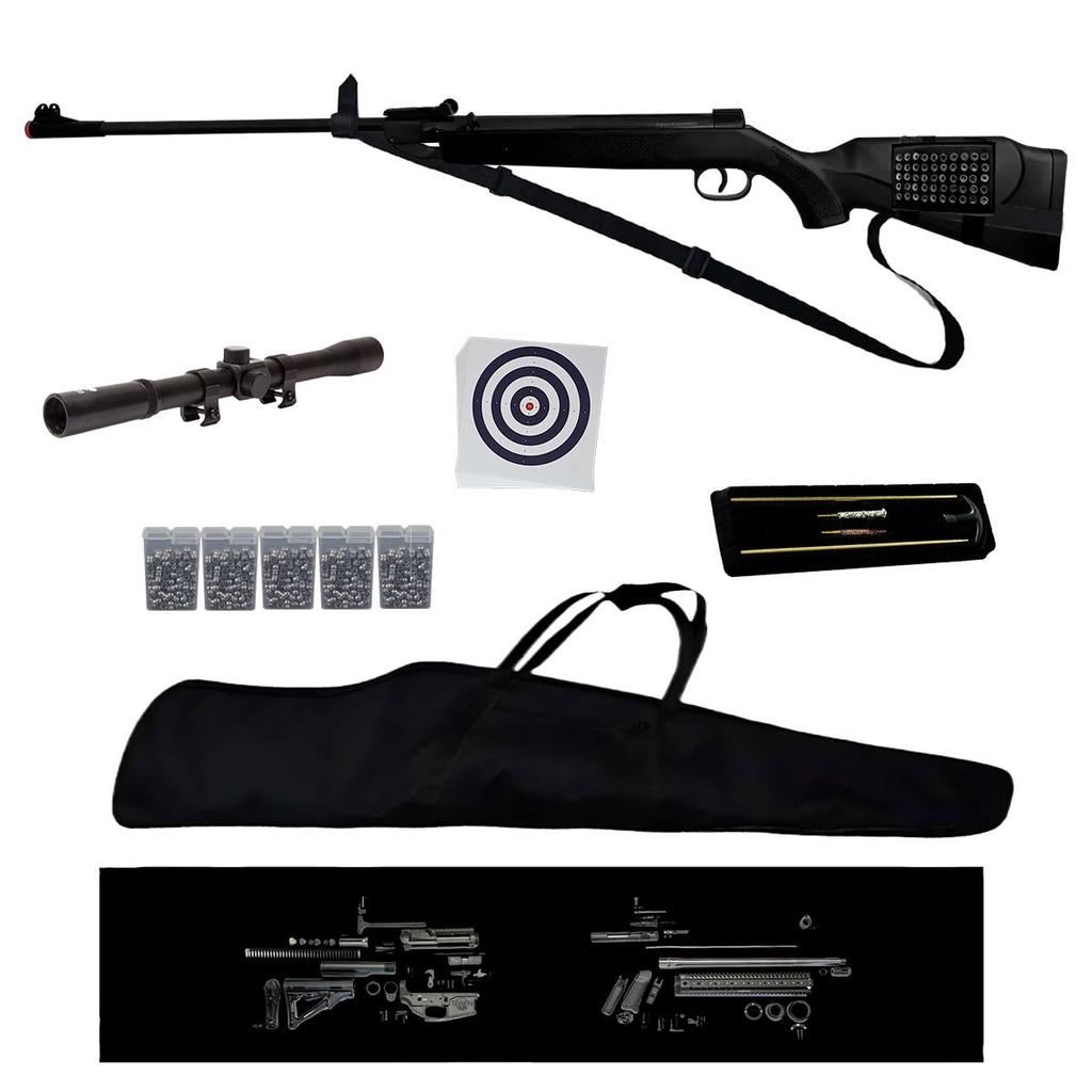 Carabina de Pressão Ranger 5.5mm - Artemis + Kit Completo