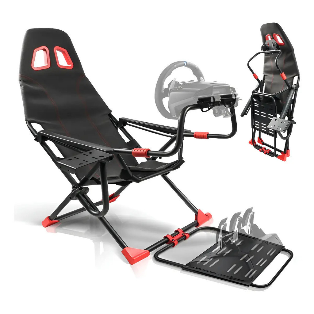 Cockpit Suporte Para Volante Cadeira Cockpit Simulador Brave Bull