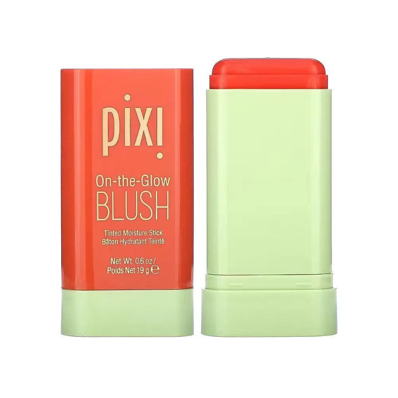 Pixi On-the-Glow Blush Contour Stick Lábios E Bochechas Descoloração De Dupla Finalidade Hidratante Natural Para Creme M