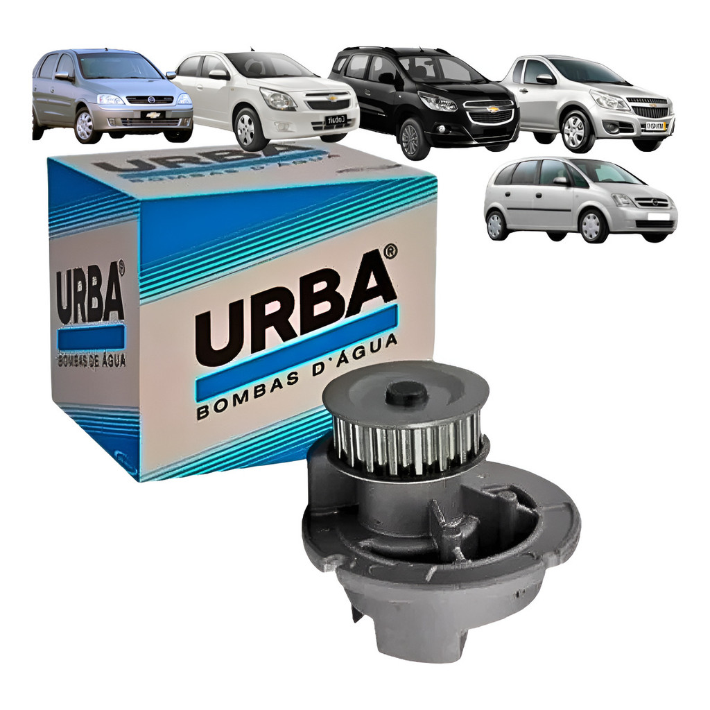 Bomba Água Motor GM Chevrolet Corsa / Celta / Spin / Cobalt / Montana / Prisma / Onix - Fiat Palio / Stilo / Strada / Id