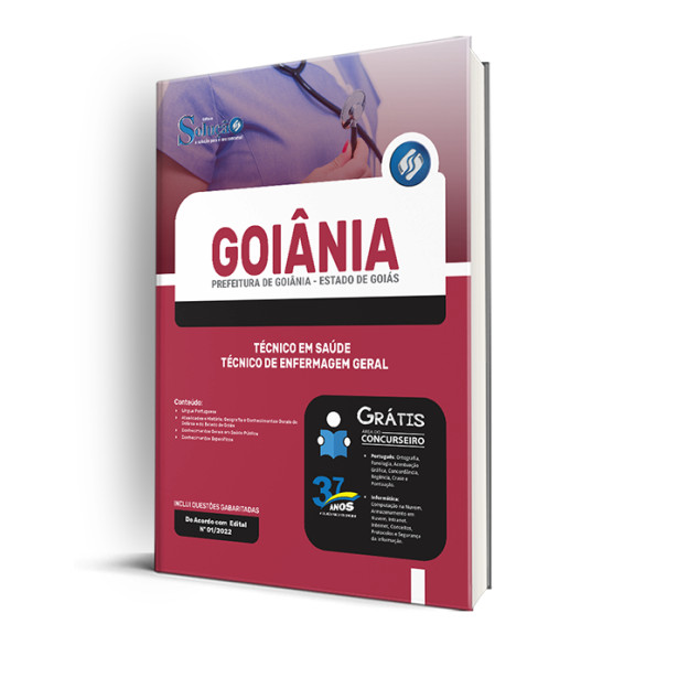 Apostila Prefeitura de Goiânia - GO - Técnico em Saúde/Técnico de Enfermagem Geral