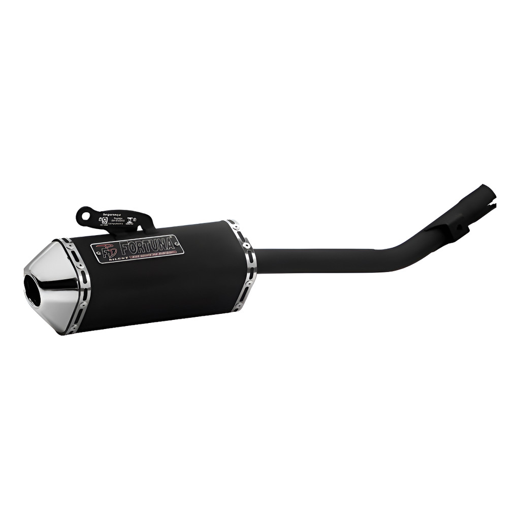 🔥 Escapamento Bros 160 e Xre 190 2025/2026 🏍️ Fortuna Mini Tri Oval F1 🛠️ Som Grave 🎵 ✨ INMETRO ✅