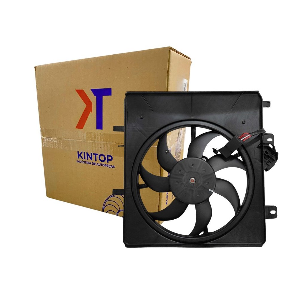 Ventoinha Radiador Para Citroen C3 1.4 1.6 2002 a 2008 Módulo EletroVentilador Radiador Citroen C3