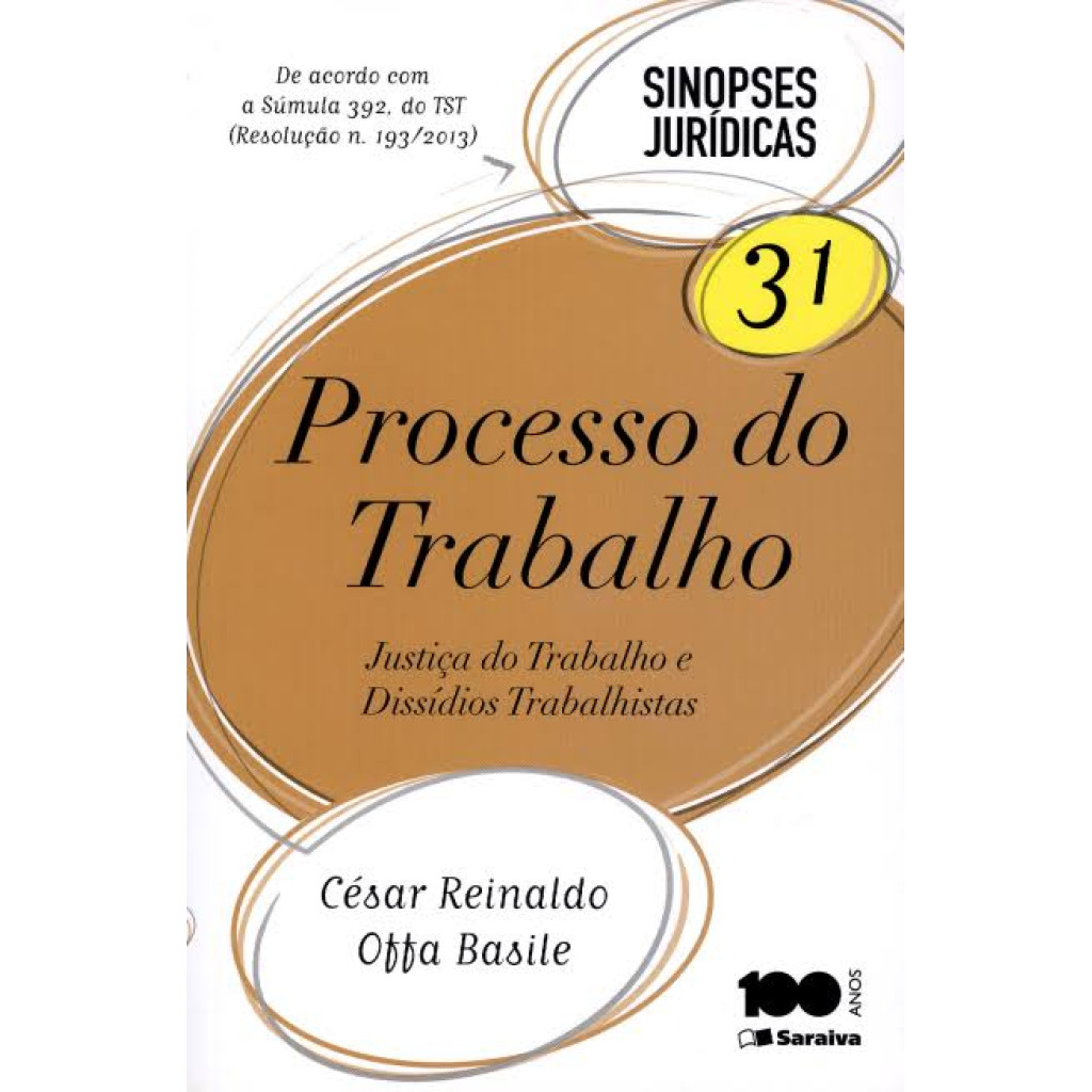 Processo do Trabalho. Sinopses Jurídicas