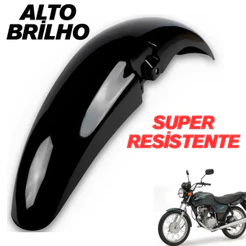 Paralama Dianteiro Titan 125 Fan 125 2009 / 2013 Preto