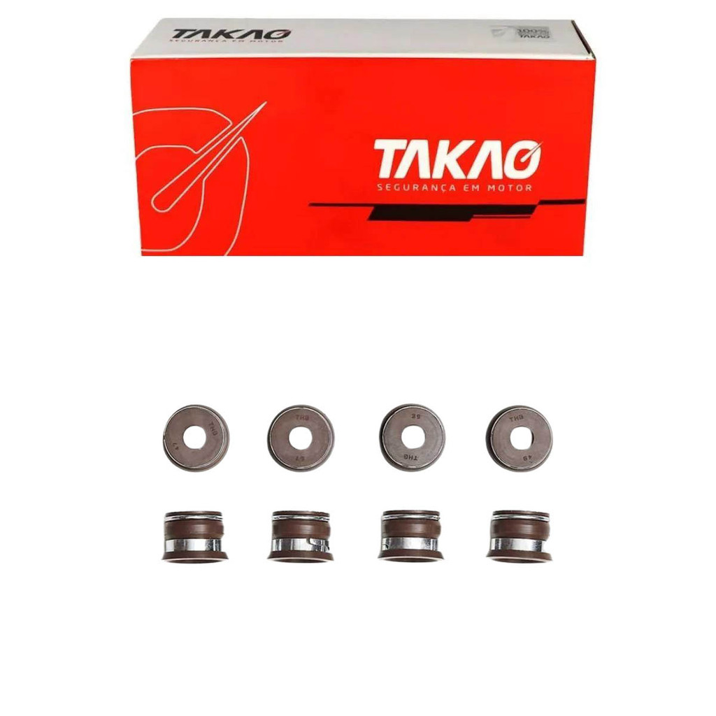 Retentor De Valvulas Ss10 Gmc 2.2 8V / Sonoma Gmc 2.2 8V / S10 Gmc 2.2 8V / Hyster Imp. Independ 2.2 8V - Takao Rvgm22