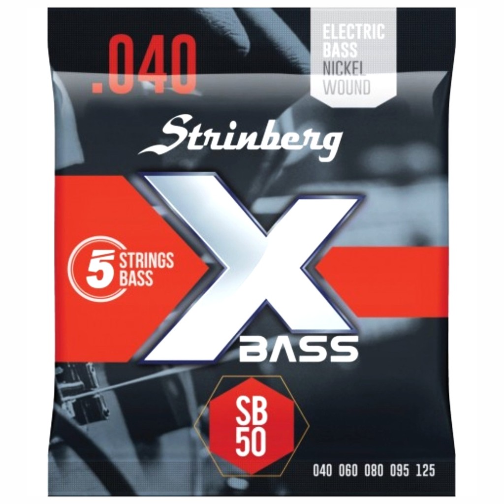 Encordoamento Strinberg Para Contra Baixo 0.40 SB50 5 Cordas Resistente em Oferta na Shopee