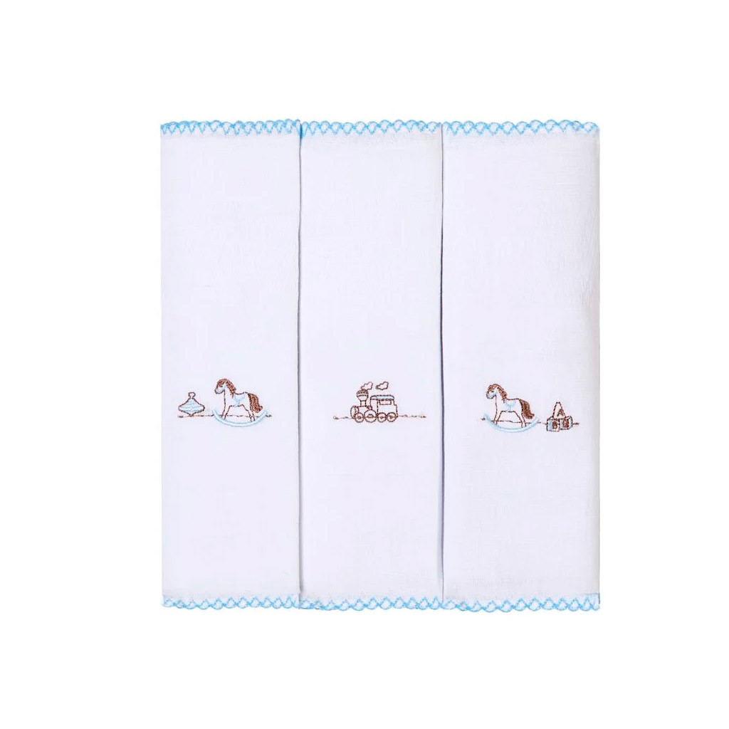 FRALDA BORDADOS KARINHO - Cavalinho de Madeira