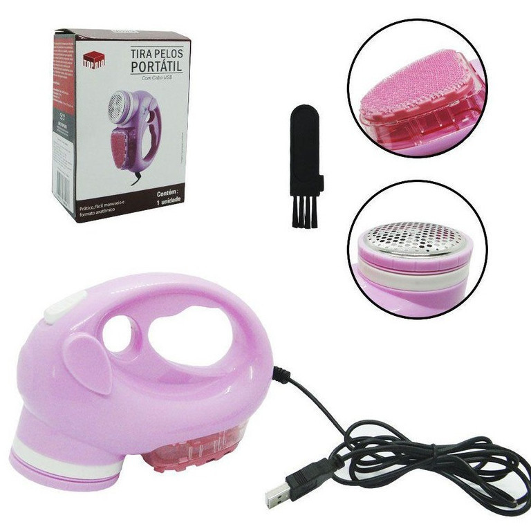 USB Papa Bolinhas Tira Pelos Portátil Com Cabo Usb Ele não é recarregável Multiuso Universal