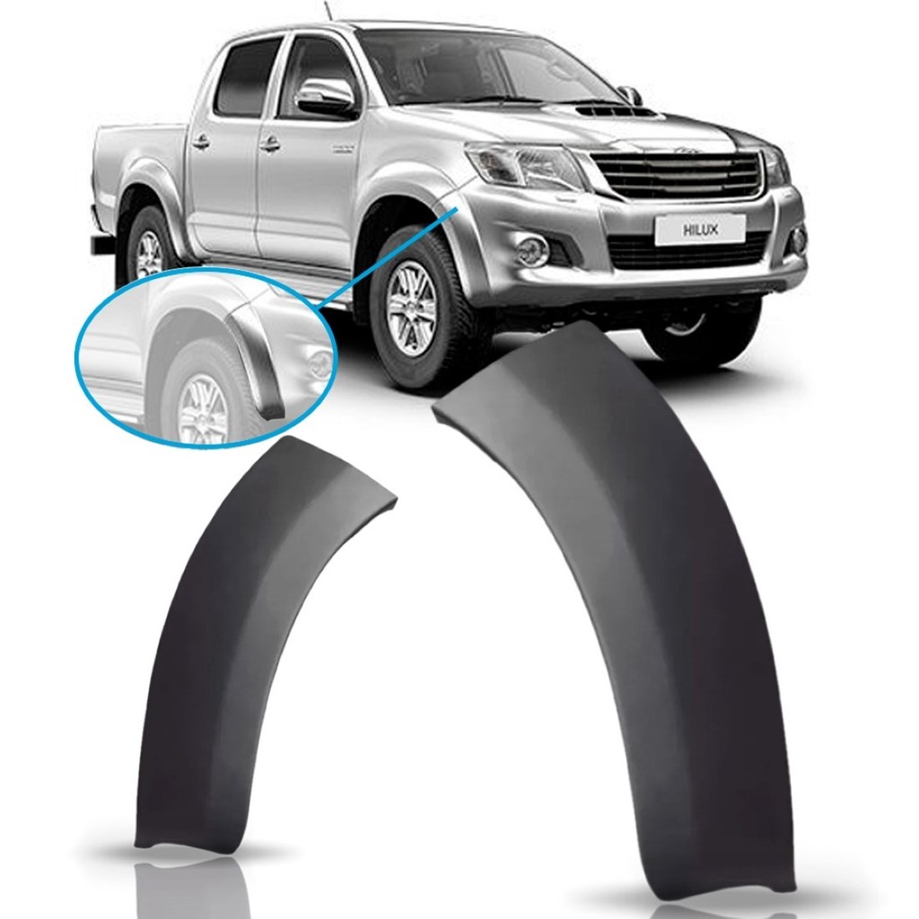 MOLDURA PARACHOQUE TOYOTA HILUX SRV 2012 Á 2015 DIANTEIRO MOLDURA PARACHOQUE TOYOTA HILUX SRV 2012 Á 2015 DIANTEIRO