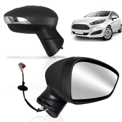 Retrovisor Fiesta 2014 2015 2016 2017 2018 2019 Elétrico Com Pisca