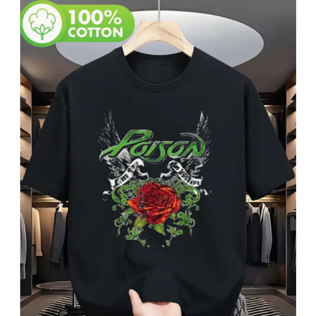 Bonito Camiseta Esportiva Masculina De Verão, Confortável, De Algodão, Com Estampa Colorida De Rosas E Asas