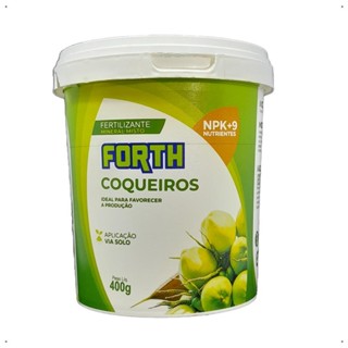 Adubo para Coqueiros Forth Jardim Balde 400g em Oferta na Shopee