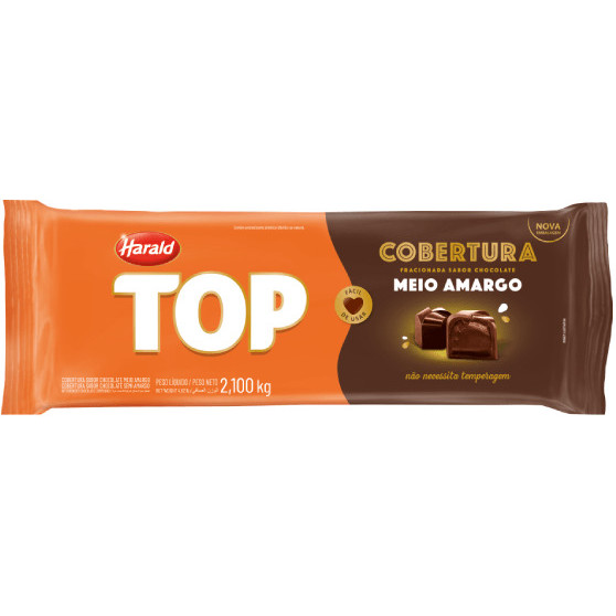 Barra de Chocolate 1kg Top - Comprar com Melhor Preço em Lanches