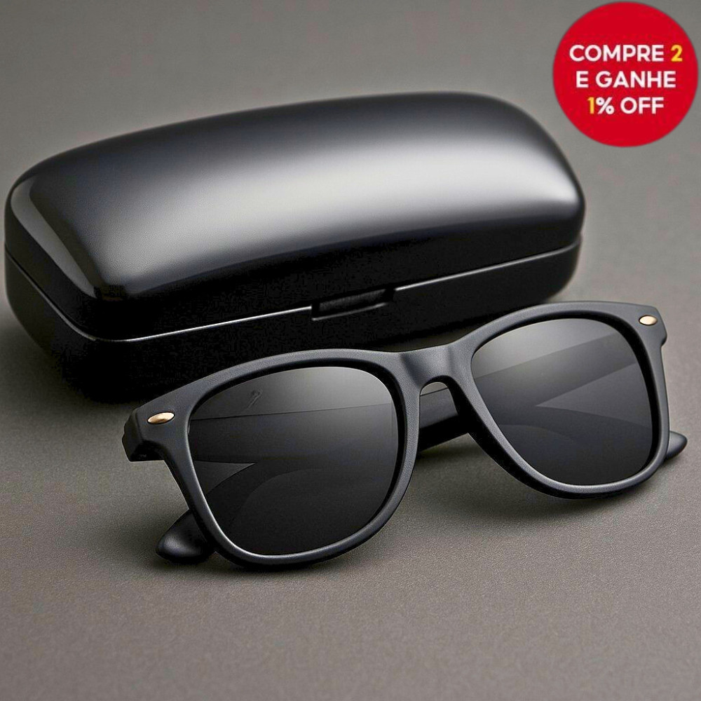 Óculos De Sol Polarizado Preto Unissex Com Proteção UV400 Para Dirigir Pesca Caminhada Praia em Oferta na Shopee