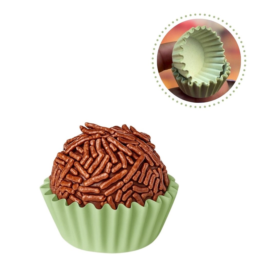 3000 FORMINHA BRIGADEIRO DE PAPEL FORNEAVEL NOBRE N.5 CAPIM CIDREIRA em Oferta na Shopee