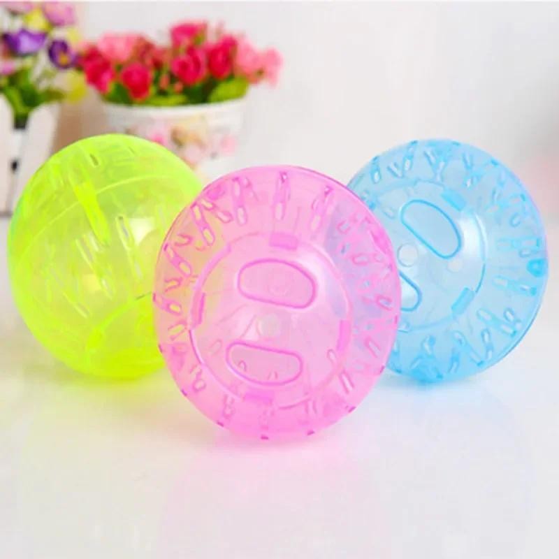 Novo 1PC Plástico Pet Roedor Ratos Jogging Bola Brinquedo Hamster Gerbil Rato Exercício Bolas Jogar
