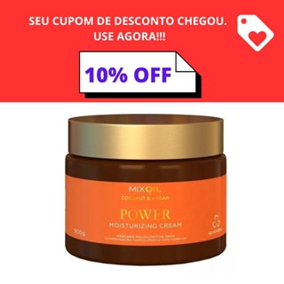 Máscara Power Moisturizing Coconut&argan Cream 300g Grandha em Oferta na Shopee