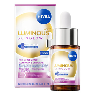 SÉRUM FACIAL LUMINOUS 630 SKIN GLOW NIVEA 15ML em Oferta na Shopee