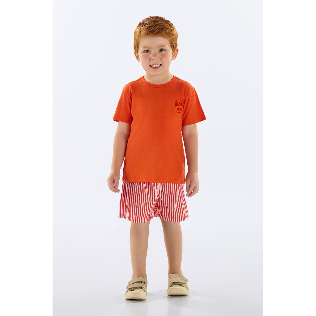 Conjunto Infantil Camiseta e Short Up Baby