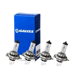 Kit 4 Lâmpada H4 Halógena 60/55W 12V Farol Alto e Baixo Universal Gauss GL11H4