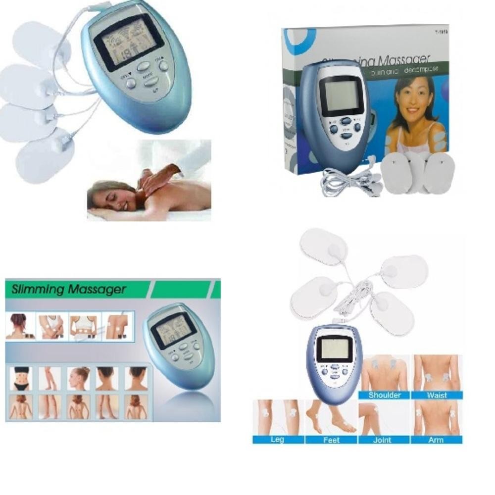 Aparelho Choque Fisioterapia Acupuntura TENS FES Portátil Digital Estimulador Muscular